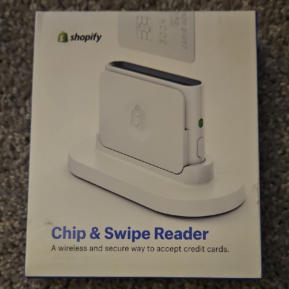 White Chip & Swipe Reader